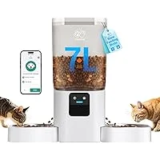 Frienhund WiFi App Controlled Automatic Pet Feeder for Cats and Dogs – 7L Capacity for $24.99