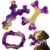 3-Pack Frienhund Tough Dog Toys for Aggressive Chewers Now $7.34
