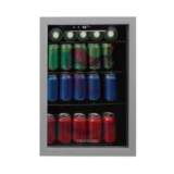 Frigidaire 87-Can Beverage Refrigerator with Glass Door for $119
