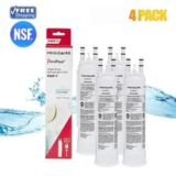 Frigidaire FPPWFU01 PWF-1 Water & Ice Filter 4-Pack for $31.99
