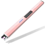 FUKKUDA USB Rechargeable Electric Candle Plasma Arc Lighter for $3.59