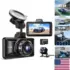 1296P Wide Angle Dash Cam with Infrared Night Vision for $52.80