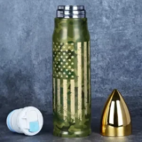 Funslive 17oz Stainless Steel Bullet Tumbler for $9.99