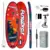 FunWater 7’11” Inflatable Stand-Up Paddle Board with Accessories for $80