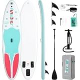 Funwater 10ft 6in Inflatable Stand Up Paddle Board with Accessories for $89.99