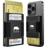 Furid Apple MagSafe Magnetic Card Wallet with Cash Strap for $5.99