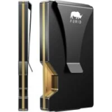 Furid Slim Minimalist RFID Metal Card Wallet with Money Clip for $4.99
