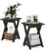 2-Pack FURINNO Modern Simplistic End Table Set – $19.65