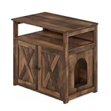 Furinno Peli Farmhouse Cat Litter Cabinet – $56.90