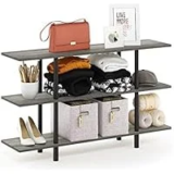 Furinno Turn-N-Tube 3-Tier Wide Display Shelf for $29.99
