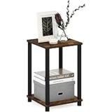 Furinno TURN-N-TUBE 2-Tier Side Table for $11.87