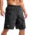G Gradual Men’s Workout Gym Shorts with 2 Zipper Pockets for $13