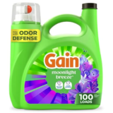Gain + Aroma Boost Liquid Detergent, Moonlight Breeze (4 x 154oz) – $33.98 at Amazon