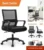 Comfy Wide Seat Gaming Desk Chair – Adjustable Height & Swivel for $79.79