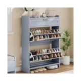 Gaomon Shoe Cabinet with 2 Flip Drawers & 1 Top Drawer for $156.31