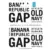 Gap $50 Gift Card for $40 – Usable at Old Navy, Banana Republic, and More $40.00