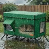 Gardner X-Large Collapsible Metal Cat House – $19.99 (Save 60%) $49.99