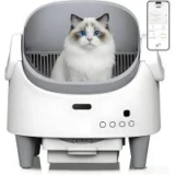 Garvee Automatic Self-Cleaning Cat Litter Box with Smart App Control for $147.99