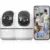 Gbiut 2K 5G & 2.4G WiFi Indoor Security Camera 2-Pack for $18.99