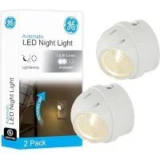 GE Rotating Plug-in Night Light 2-Pack for $3.99