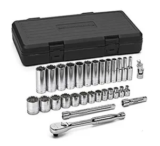 GEARWRENCH 30pc 3/8″ Drive Mechanics Tool Set (SAE) – $60
