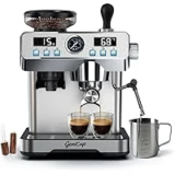 GeniCup Espresso Machine with Grinder, 20-Bar Pump – $178.74 ($274.99 Original)