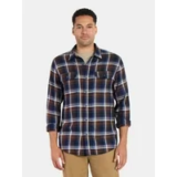 George Men’s Double Pocket Flannel Shirt for $3.24