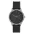 GEORGE Men’s Gunmetal Watch with Black Dial and Silicone Band for $4.00