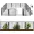 Getlay Tall Garden Fence with Gate – 48″ x 27″ – Now $165.71