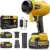 Geveelife 20V Cordless Leaf Blower with 2 Batteries and Charger for $27.49