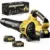 Geveelife 650CFM Cordless Electric Leaf Blower with 2 Batteries for $37.99