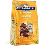 Ghirardelli Milk Chocolate Caramel Snowmen Bag, 5.8 oz – $5.45