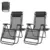 2-Pack Gianna Zero Gravity Chairs with Cup Holders for $47