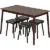 Giantex 5-Piece Dining Table Set for 4 Now $69.99