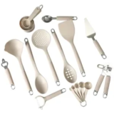 20-Piece Gibson Home Kitchen Gadget & Tool Set (Taupe) – $16