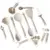 20-Piece Gibson Home Kitchen Gadget & Tool Set (Taupe) – $16