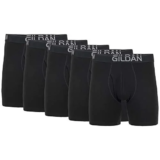 Gildan Men’s Cotton Stretch Boxer Briefs 5-Pack for $16.13