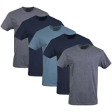 5-Pack Gildan Men’s Crew T-Shirts for $14