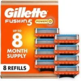 Gillette Fusion5 Power Razor Blade Refills (8-Count) – $23.70