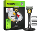 Gillette Labs Steelers Edition NFL Shaving Razor with 4 Refills for $10.99