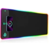 GIM 15W Wireless Charging LED RGB Gaming Mouse Pad for $18.49