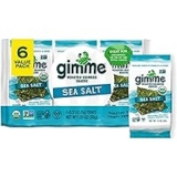 Gimme Organic Premium Roasted Seaweed Snacks 6ct for $3.92