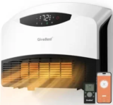 GiveBest 1500W Electric Wall Heater with WiFi & Remote Control for $85