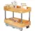 GLIDEZ Wood 2-Tier Sliding Cabinet Organizer for $37.99