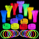 100 Pack of 8-Inch Glow Sticks for $6.39
