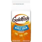 Goldfish Baked Whole Grain Cheddar Cheese Crackers 6.6oz for $1.90
