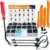 Gooacc GRC-34 Push Bumper Fastener Rivet Clips (360-Pack + Remover) – $11.66
