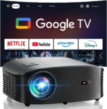 GOODEE Mini Projector with 1080P Native Resolution for $83.99