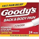 24-Count Goody’s Back and Body Pain Relief Powder for $1.59