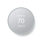 Google Nest Thermostat in Fog for $60.78